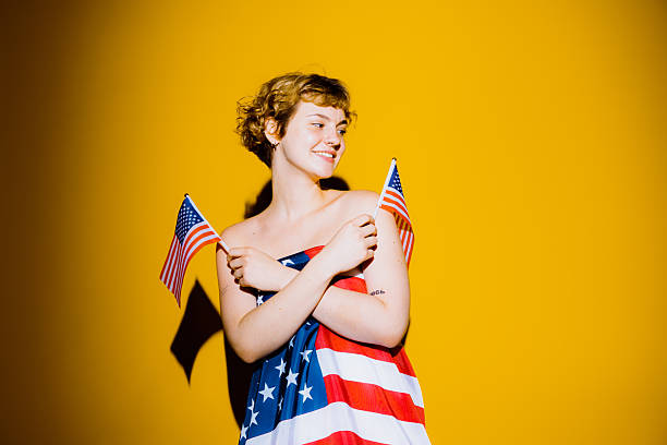 istock Celebrating freedom and joy with vibrant colors and flags 2212374424