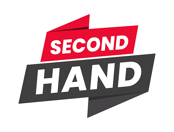Second Handed Sign 80+ Yard Sale Sticker Stock Photos, Pictures & Royalty-Free Images - iStock