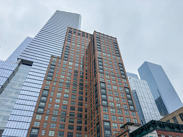 istock Modern Skyscrapers in Urban Landscape on Cloudy Day 2212375493