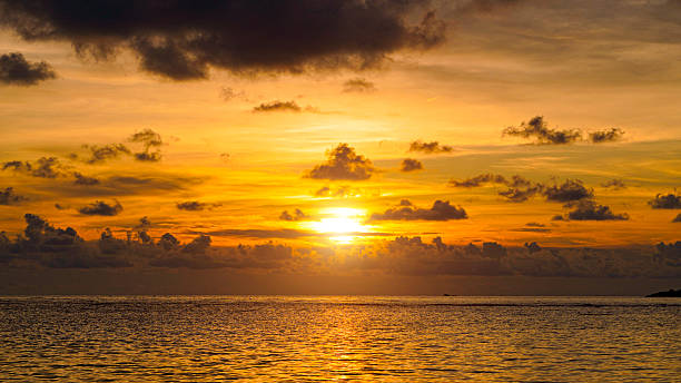 istock Summer closeup sunset sea sky landscape. 2212378725