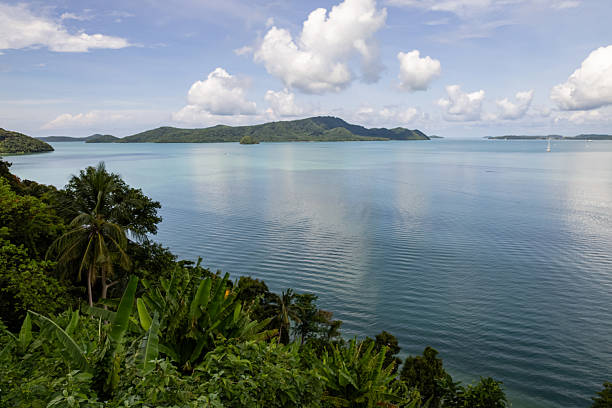 istock High angle view sea landscape background,Beautiful Phuket island Thailand 2212385191