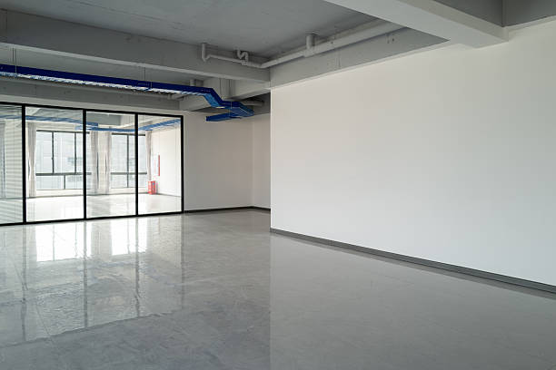 Empty new office with no furniture