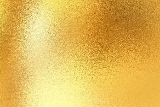 istock Brushed gold metallic wall with scratched surface, abstract texture background 2212393741
