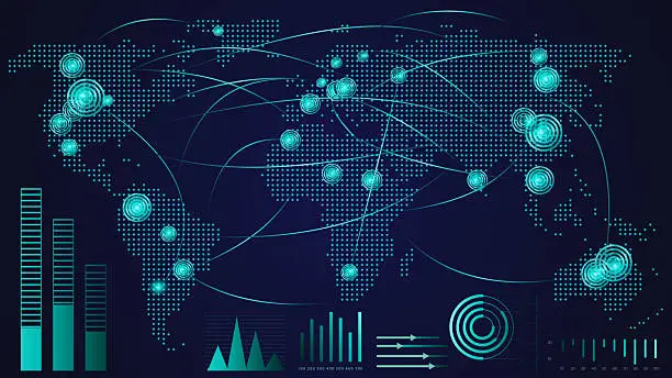 Systems Map Vector File Free round world map Vector Images & Graphics | FreeImages