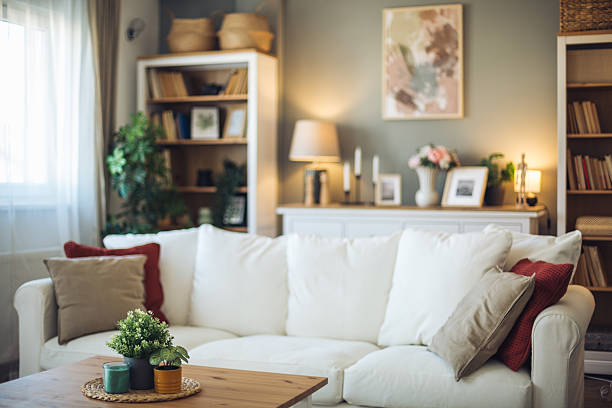 istock Modern living room interior design showcasing comfort and style 2212404348