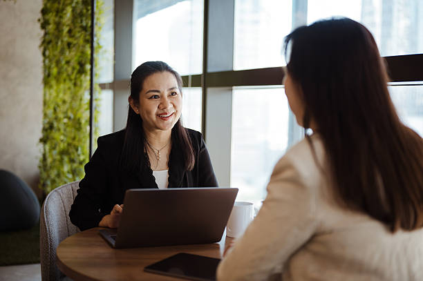 istock Financial advisor meeting with her client 2212408029