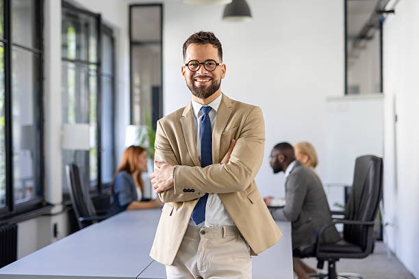 istock Successful Professional with Charismatic Smile and Style 2212410939