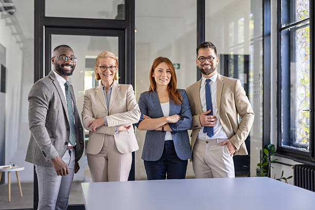 istock Cheerful Business Team Engaging in a Creative Meeting 2212410951