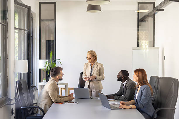 istock A Professional Team Meeting in a Modern Office Setting 2212410978