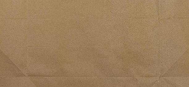 Rough kraft kraft paper texture in brown shade