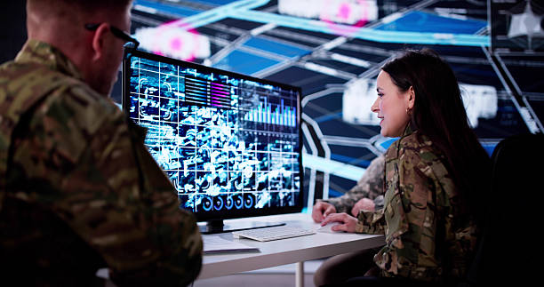 istock Software Specialist Monitoring Online Surveillance 2212428863