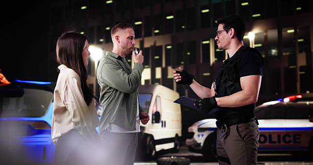 istock Police Officer Conducts Blood Test 2212430394