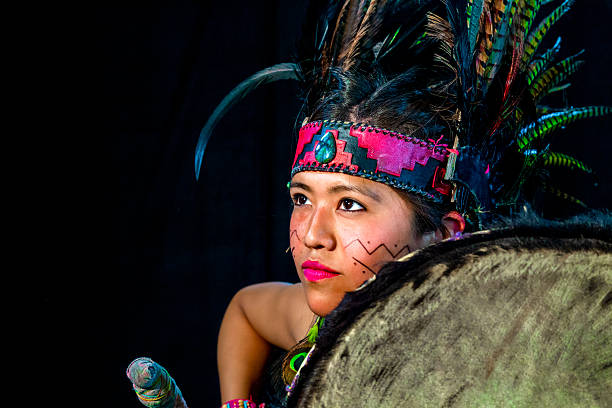 Suffolk, Virginia, USA - August 17, 2024: A Native American Chief at the 36th Annual Nansemond Indian Pow Wow.