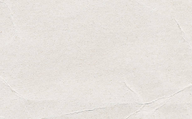 Closeup of white crumpled paper for texture background