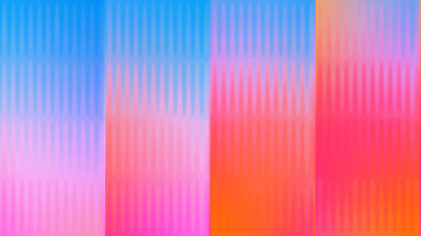 istock Colorful frosted ribbed glass texture background 2212475264