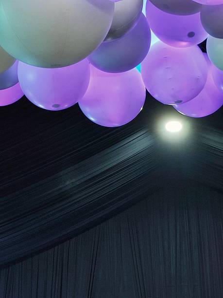istock Beautiful colorful indoor balloon interior design room view 2212499148