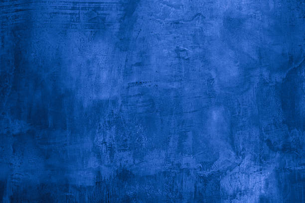istock Studio style background wall decoration presentation uses white and blue tones. with shadows cast from a nearby window, concept creating a decorative 2212499418