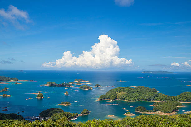 istock Spectacular views from Ishidake Observatory in Nagasaki Prefecture 2212501442