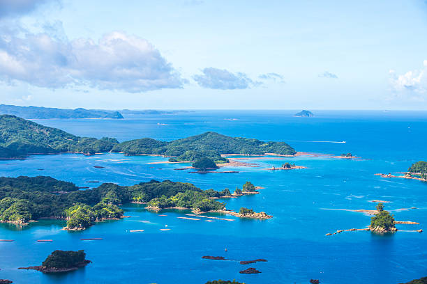 istock Spectacular views from Ishidake Observatory in Nagasaki Prefecture 2212501487