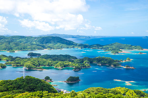 Spectacular views from Ishidake Observatory in Nagasaki Prefecture