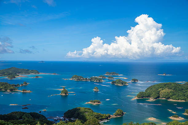 istock Spectacular views from Ishidake Observatory in Nagasaki Prefecture 2212501738