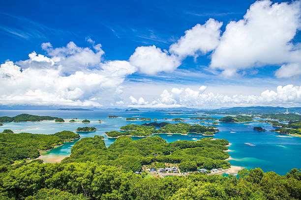 istock Spectacular view from Tenkaiho Observatory in Nagasaki Prefecture 2212502378