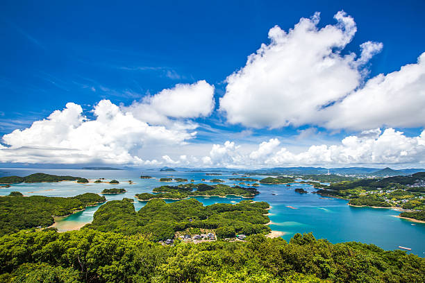 istock Spectacular view from Tenkaiho Observatory in Nagasaki Prefecture 2212502433