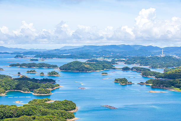istock Spectacular view from Tenkaiho Observatory in Nagasaki Prefecture 2212502469
