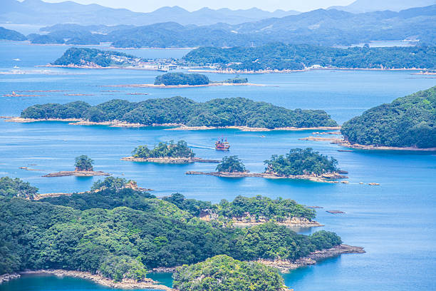 istock Spectacular view from Tenkaiho Observatory in Nagasaki Prefecture 2212502510