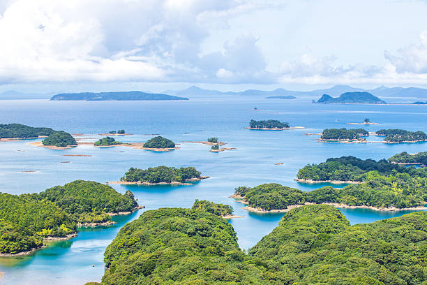 istock Spectacular view from Tenkaiho Observatory in Nagasaki Prefecture 2212502541