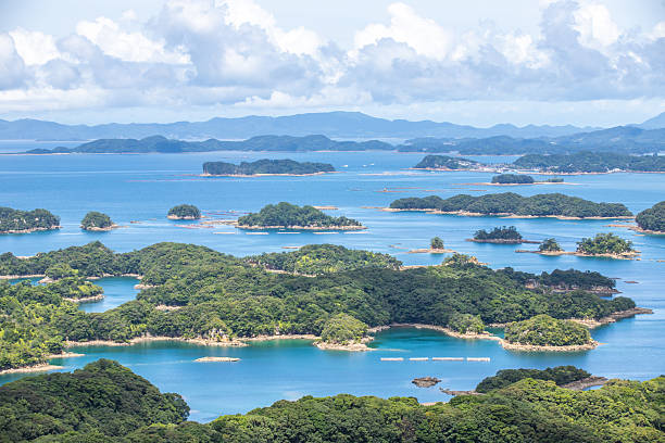 istock Spectacular view from Tenkaiho Observatory in Nagasaki Prefecture 2212502569