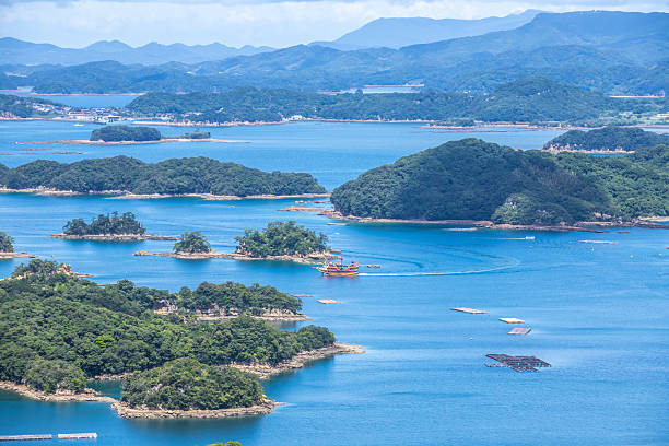 istock Spectacular view from Tenkaiho Observatory in Nagasaki Prefecture 2212502620