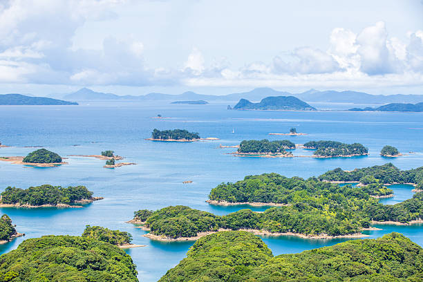 istock Spectacular view from Tenkaiho Observatory in Nagasaki Prefecture 2212502787