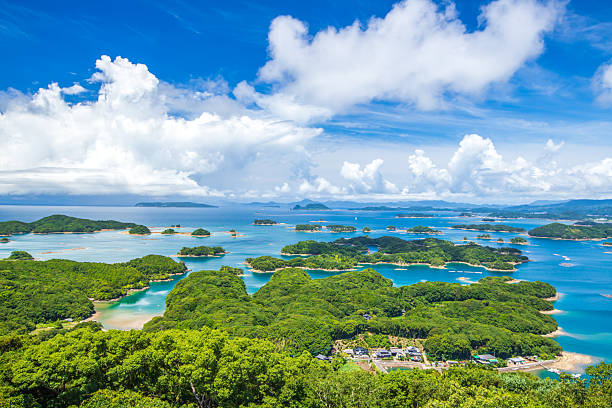 istock Spectacular view from Tenkaiho Observatory in Nagasaki Prefecture 2212502816