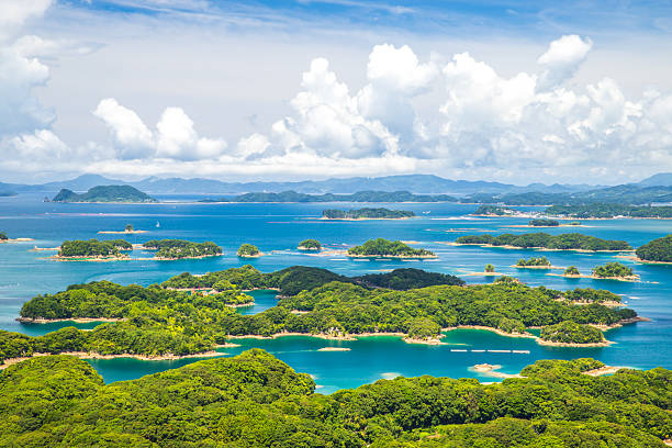 istock Spectacular view from Tenkaiho Observatory in Nagasaki Prefecture 2212502838