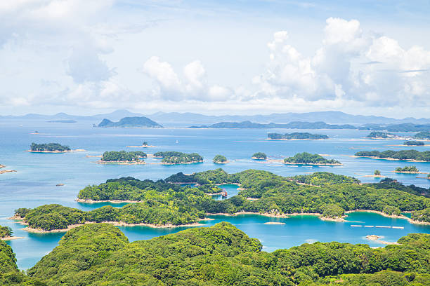 istock Spectacular view from Tenkaiho Observatory in Nagasaki Prefecture 2212502929