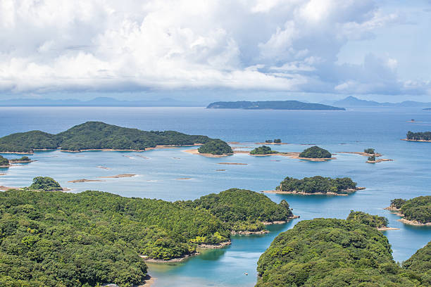 istock Spectacular view from Tenkaiho Observatory in Nagasaki Prefecture 2212502966