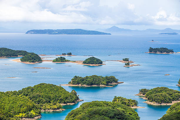 istock Spectacular view from Tenkaiho Observatory in Nagasaki Prefecture 2212503171