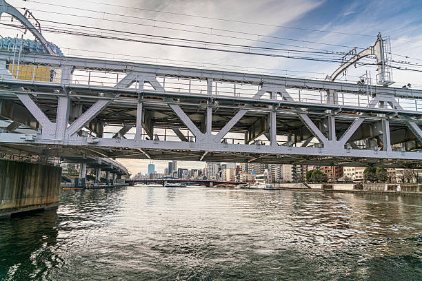 Sumida River in Tokyo Japan
