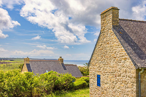 istock Gable on a cottage on the coast 2212512317