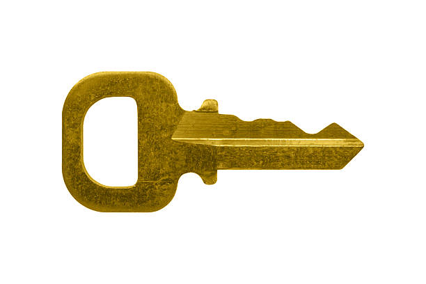 Key isolated on white background