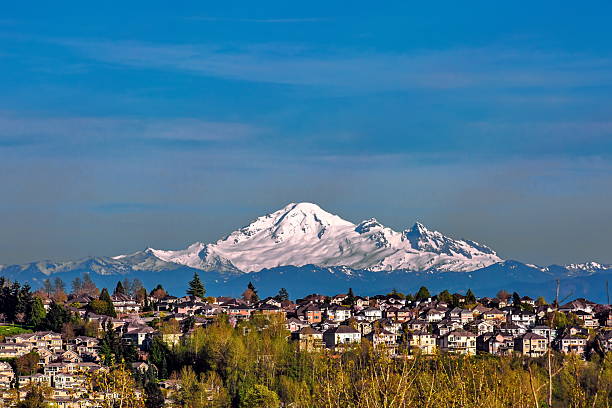 istock View at Mountain Baker From Coquitlam City 2212521093