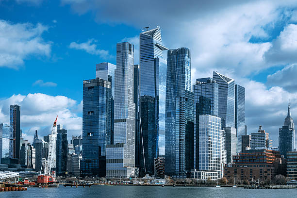 istock Modern Skyscrapers in Manhattan Skyline 2212527146