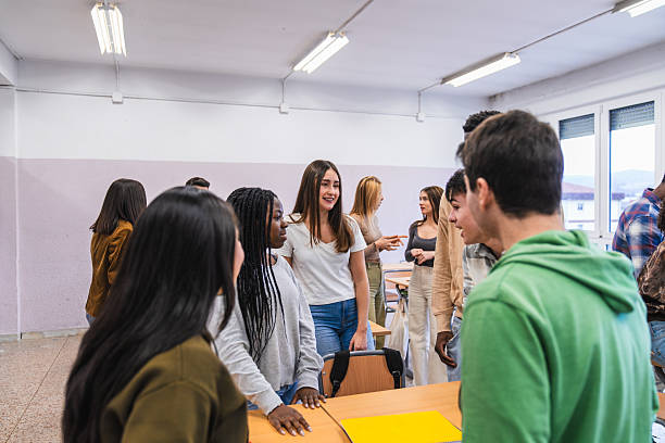 istock High school students collaborating on a project in classroom 2212533958