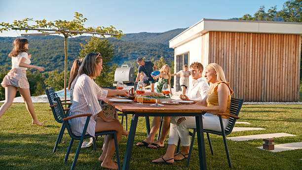 istock Friends Enjoying a Relaxing Poolside Gathering 2212535306