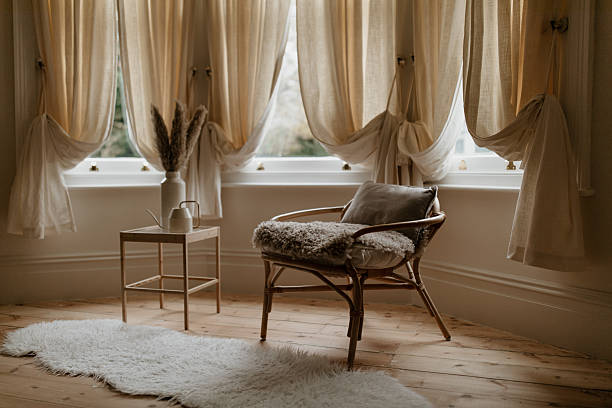 istock Cozy minimalist corner with soft natural lighting and neutral tones 2212539848