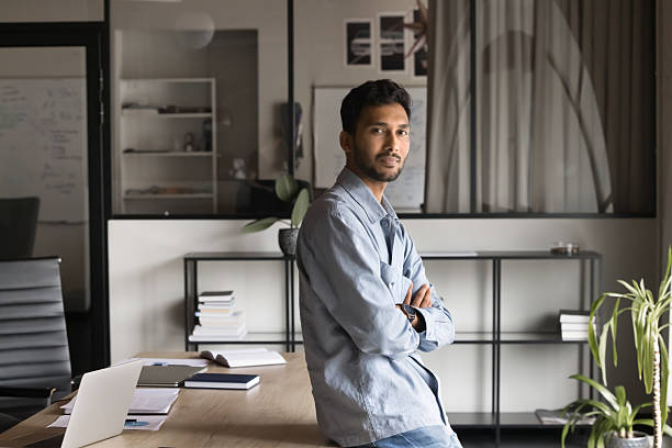 istock Professional serious confident young Indian executive businessman 2212554787