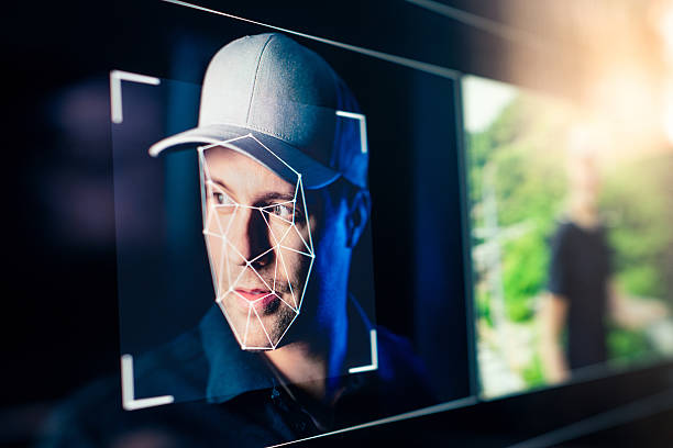 istock AI deepfake. Deep fake, identity theft or fraud scam video. Face recognition with artificial intelligence. Photo detection. 2212555305