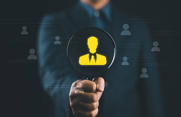 Human resource management (HR) concept, HRM, Recruitment, leadership and team building. Search and select candidates for jobs. Process of recruiting people to work for the organization.