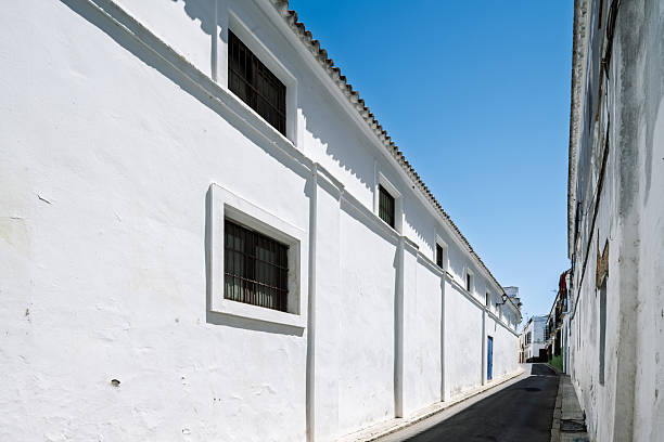 istock Explore Barrio Alto's White Walls in Sanlucar de Barrameda, Spain 2212568066